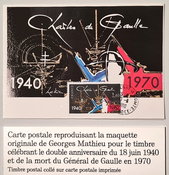 Georges Mathieu artiste